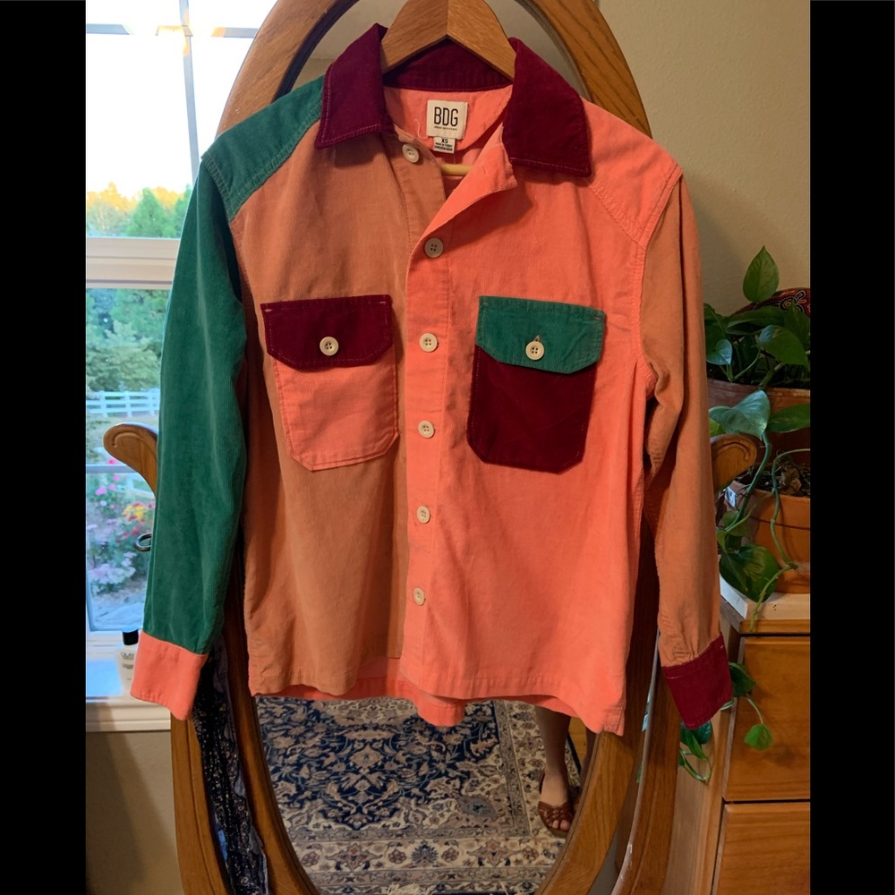 Urban outfitters Corduroy flannel